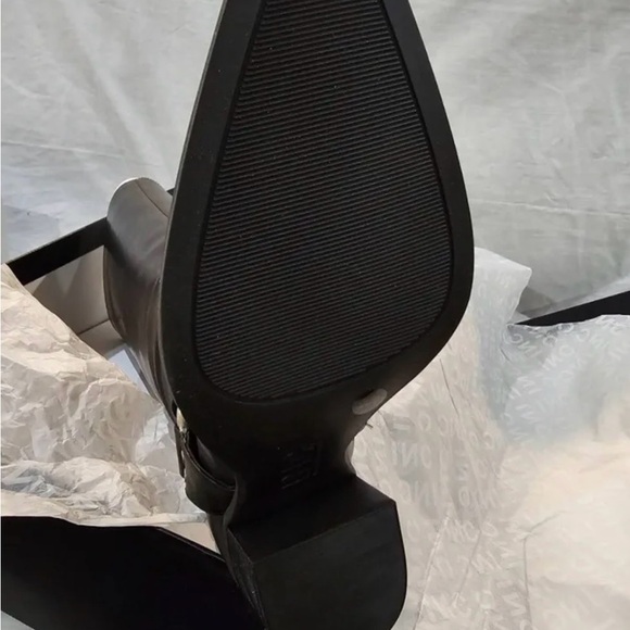 Black Women's Riding Boots - Picture 2 of 7